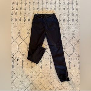 American eagle black jogger pants